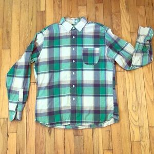 J. Crew Plaid Button Up Shirt